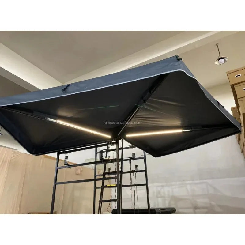 270 Degree Freestanding Awning with LED Light