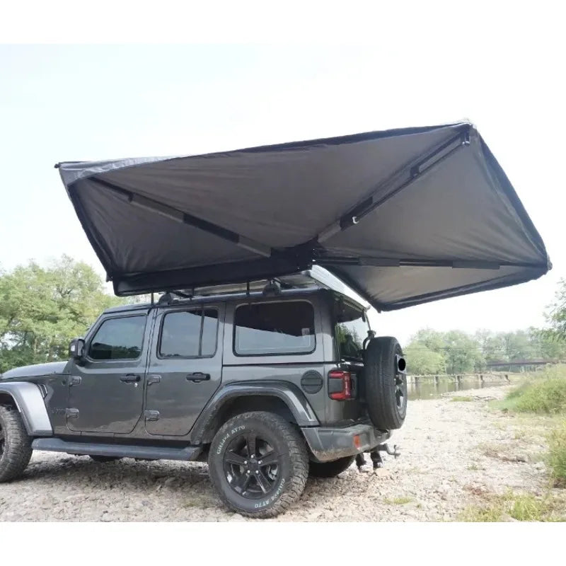 270 Degree Freestanding Awning with LED Light